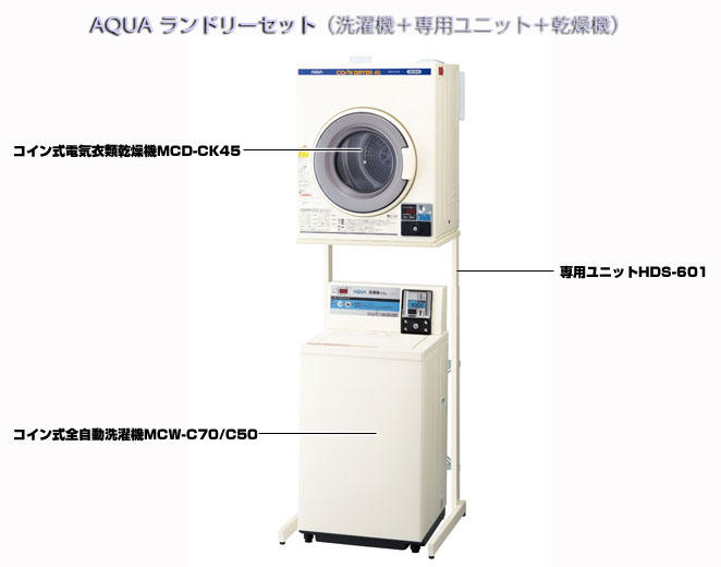 施設用コイン式洗濯乾燥機レンタル｜コインランドリー店舗用システム